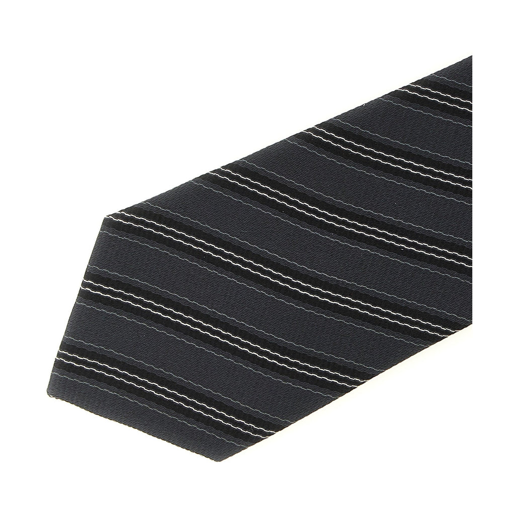 Gray Silk Tie