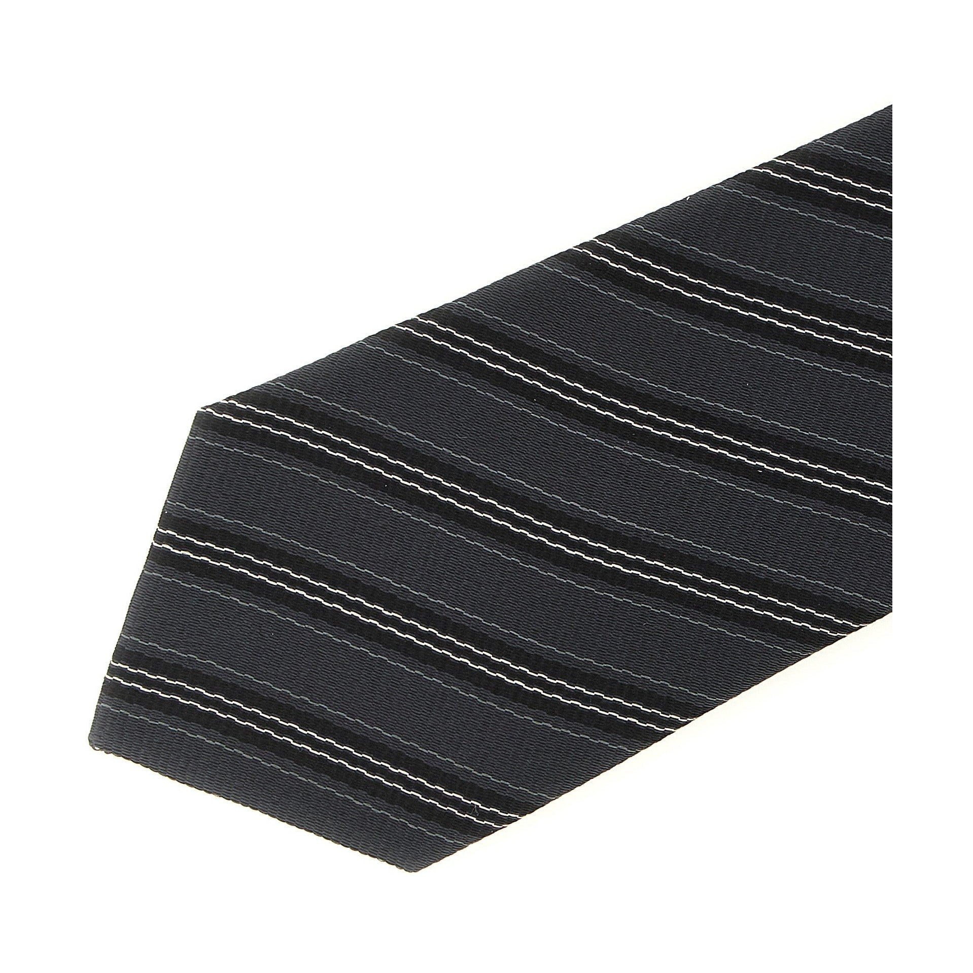 Gray Silk Tie