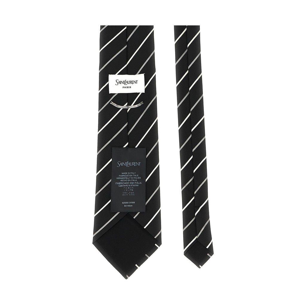 Black Silk Tie