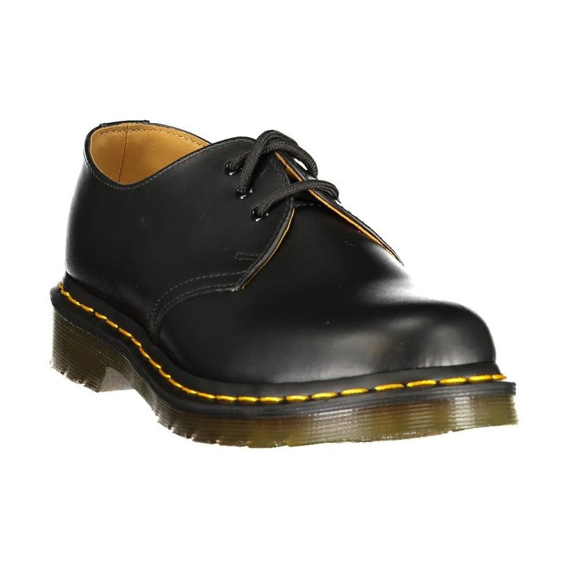 Black Leather Women's Shoe
