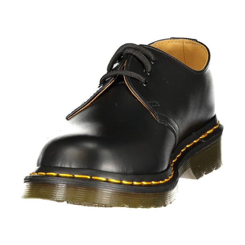 Black Leather Women's Shoe