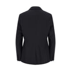 Blue Virgin Wool Two-Piece Suit