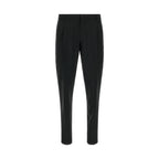 Black Virgin Wool Two-Piece Suit