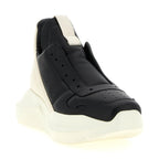 Bicolor Calfskin Chunky Sneakers