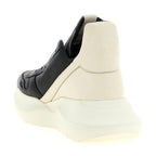 Bicolor Calfskin Chunky Sneakers