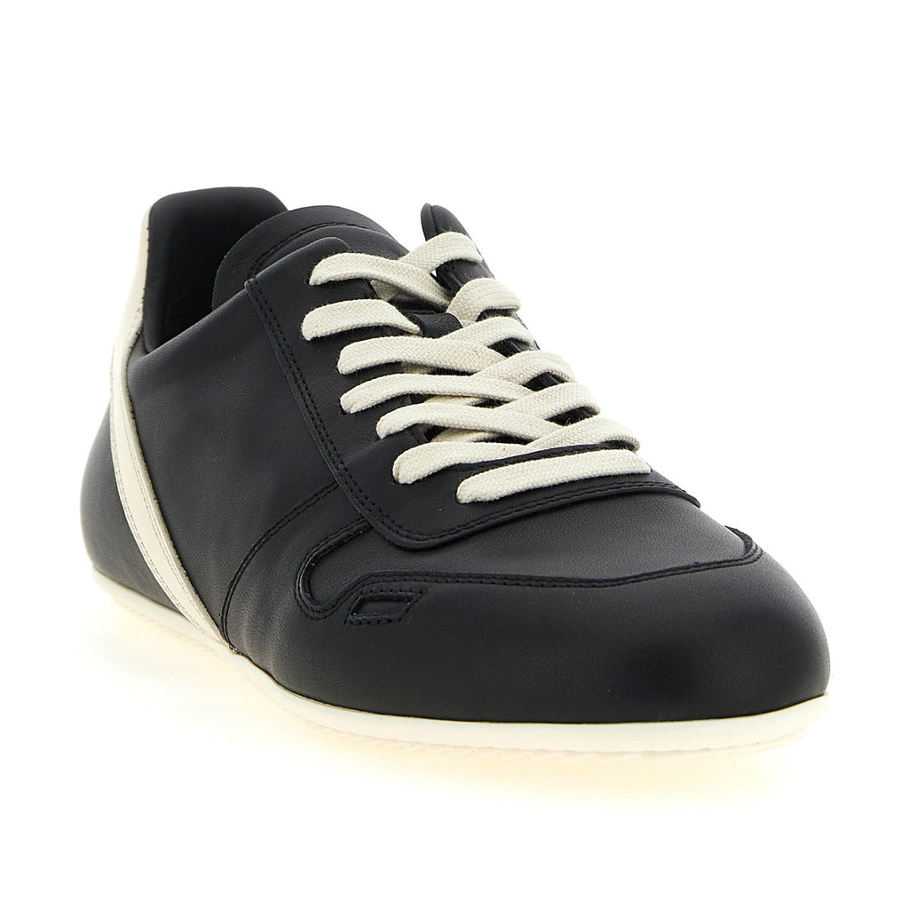 Bicolor Calfskin Low Top Sneakers