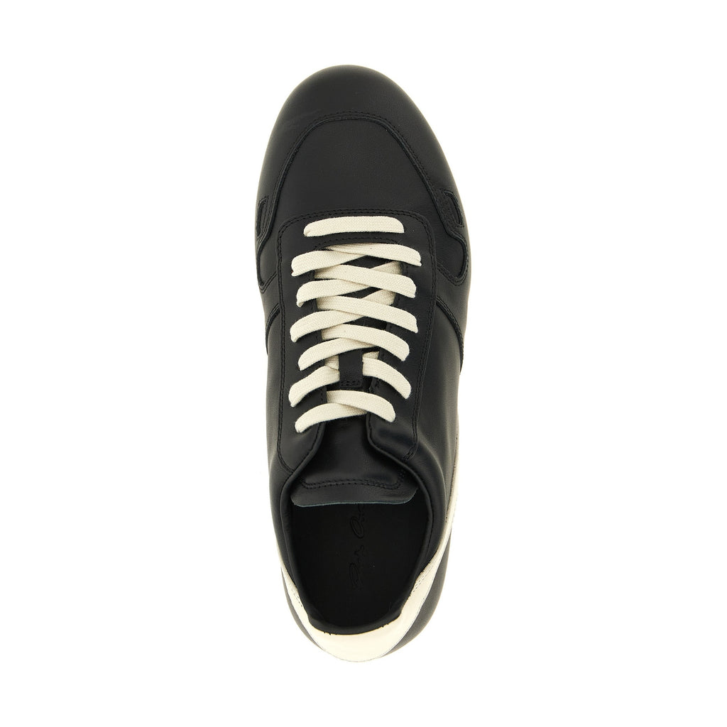 Bicolor Calfskin Low Top Sneakers