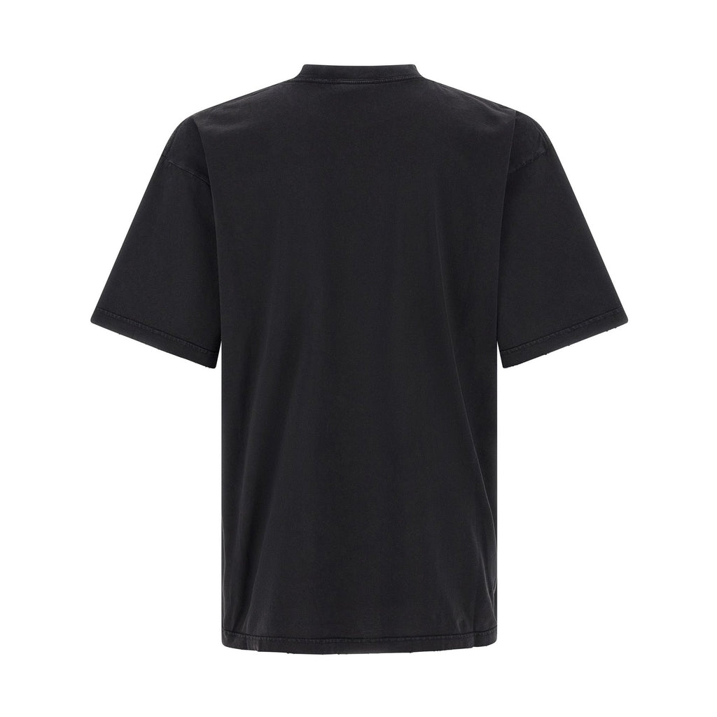 Black Cotton T-Shirt
