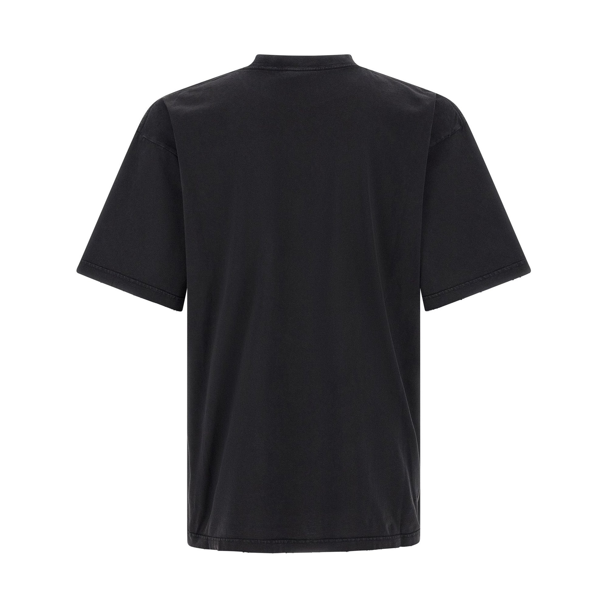 Black Cotton T-Shirt