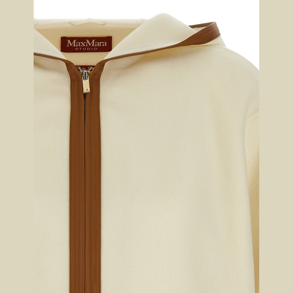White Virgin Wool Coat