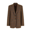 Brown Wool Blazer