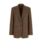 Brown Wool Blazer