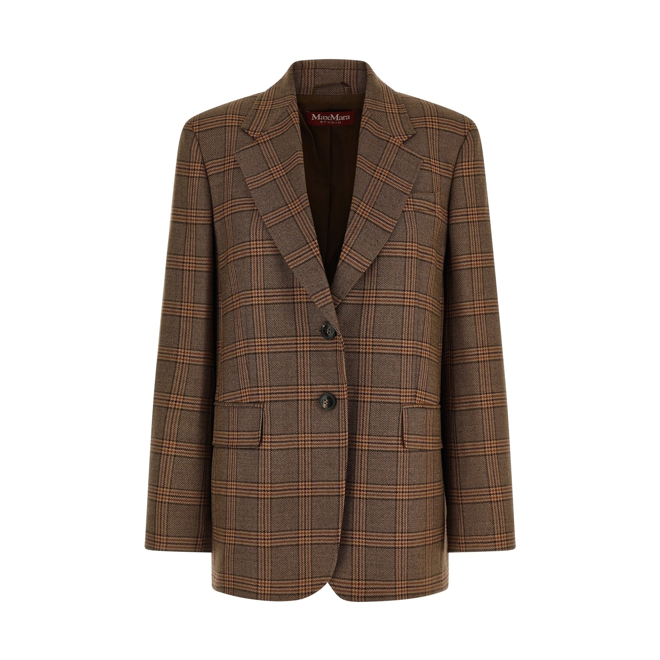 Brown Wool Blazer