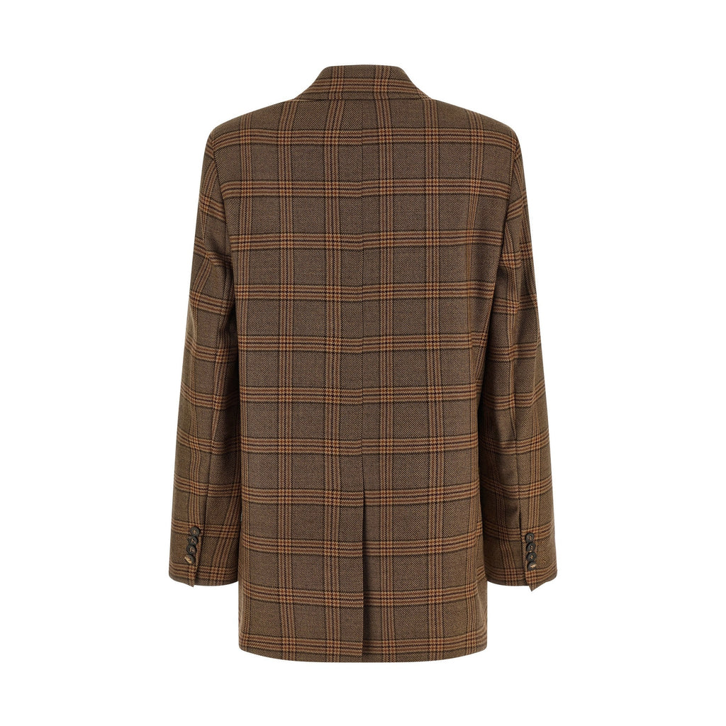 Brown Wool Blazer