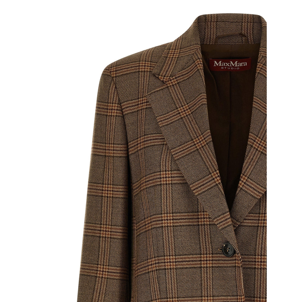 Brown Wool Blazer