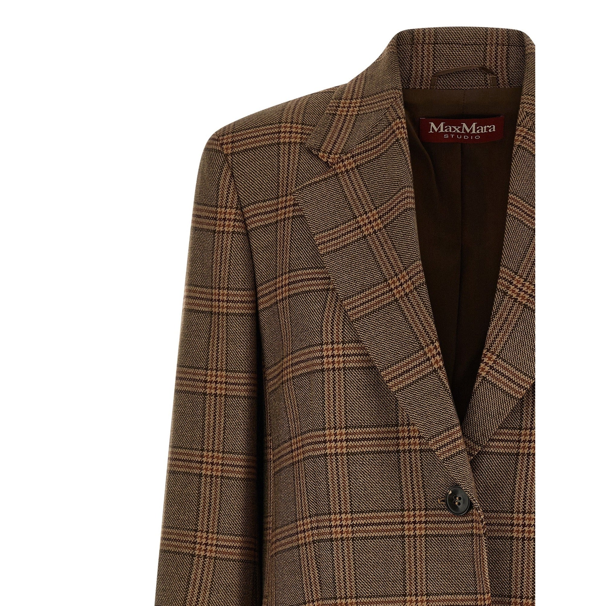Brown Wool Blazer