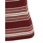 Bordeaux Silk Polo Shirt