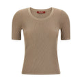 Beige Polyamide T-Shirt