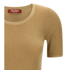 Gold Polyamide T-Shirt