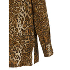 Brown Silk Blouse