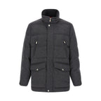 Gray Wool Parka