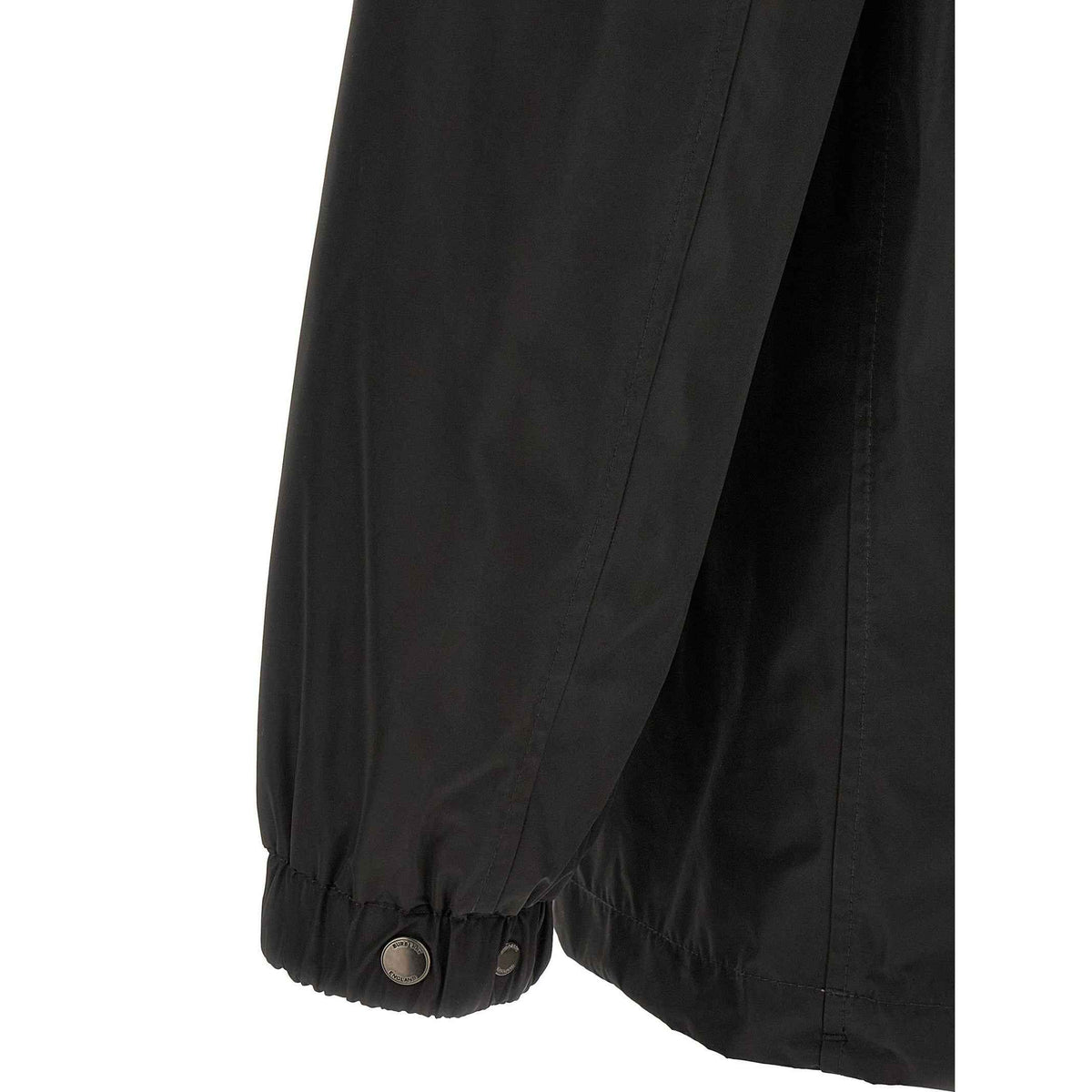 Black Polyester Coat