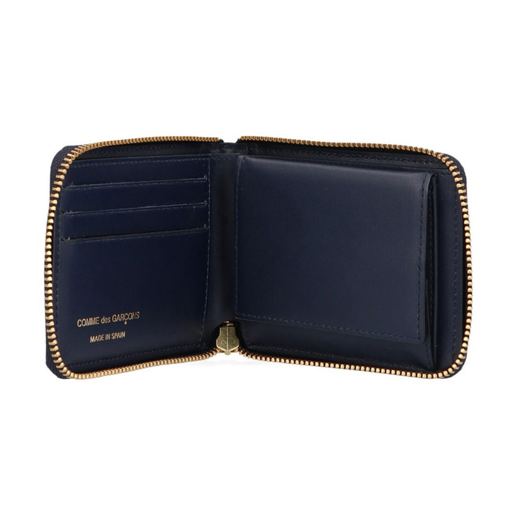 Blue Calfskin Wallet