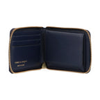 Blue Calfskin Wallet