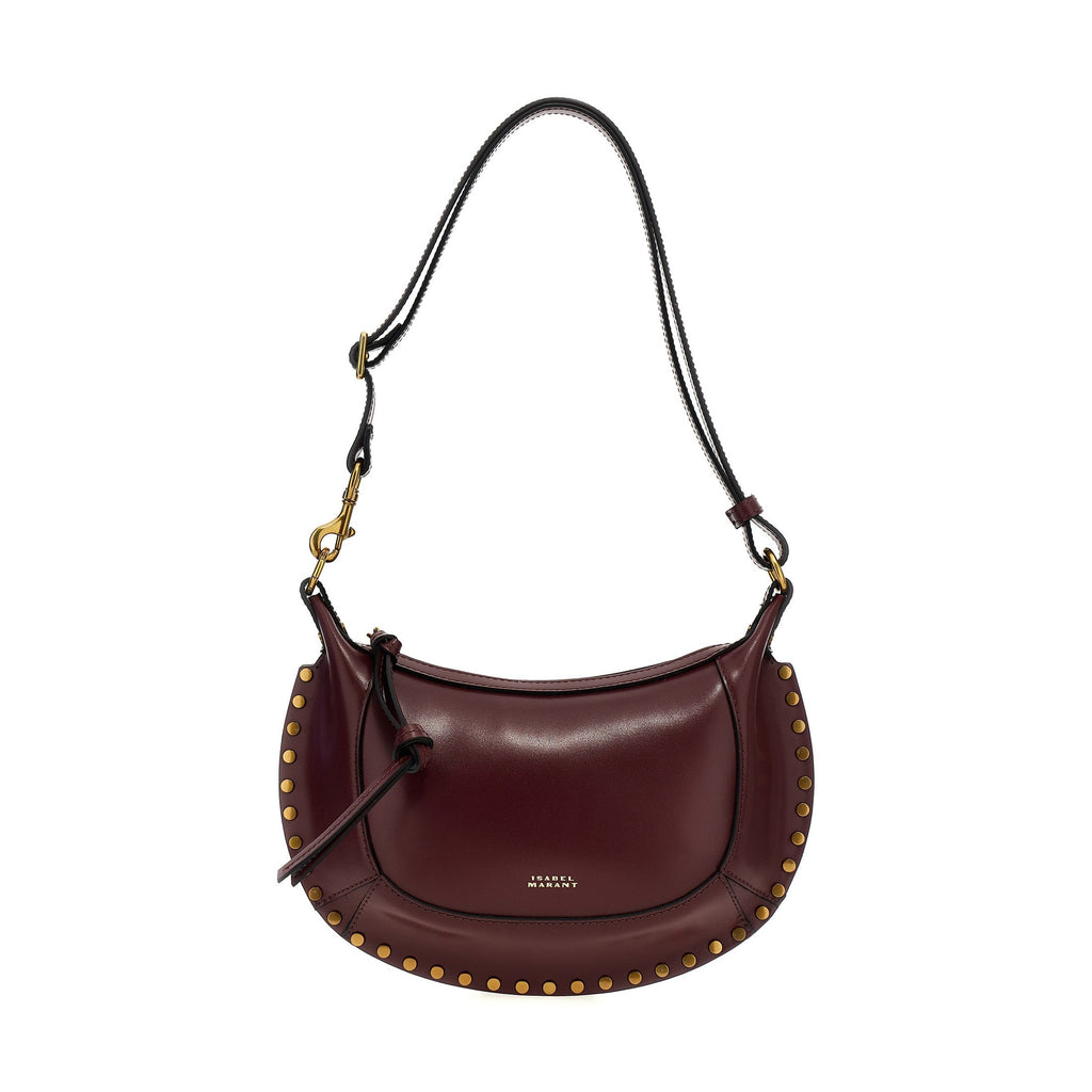 Bordeaux Cowhide Shoulder Bag