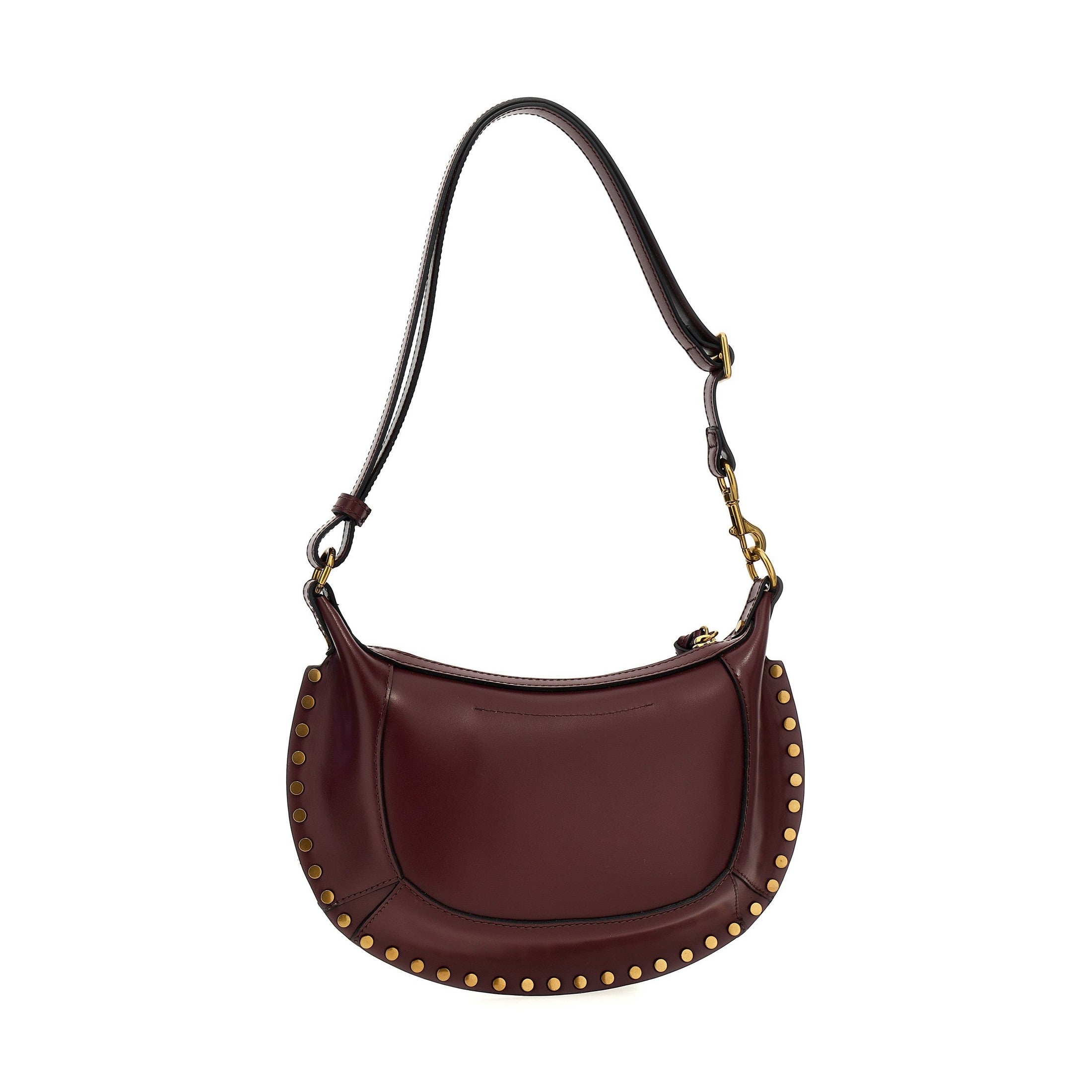 Bordeaux Cowhide Shoulder Bag