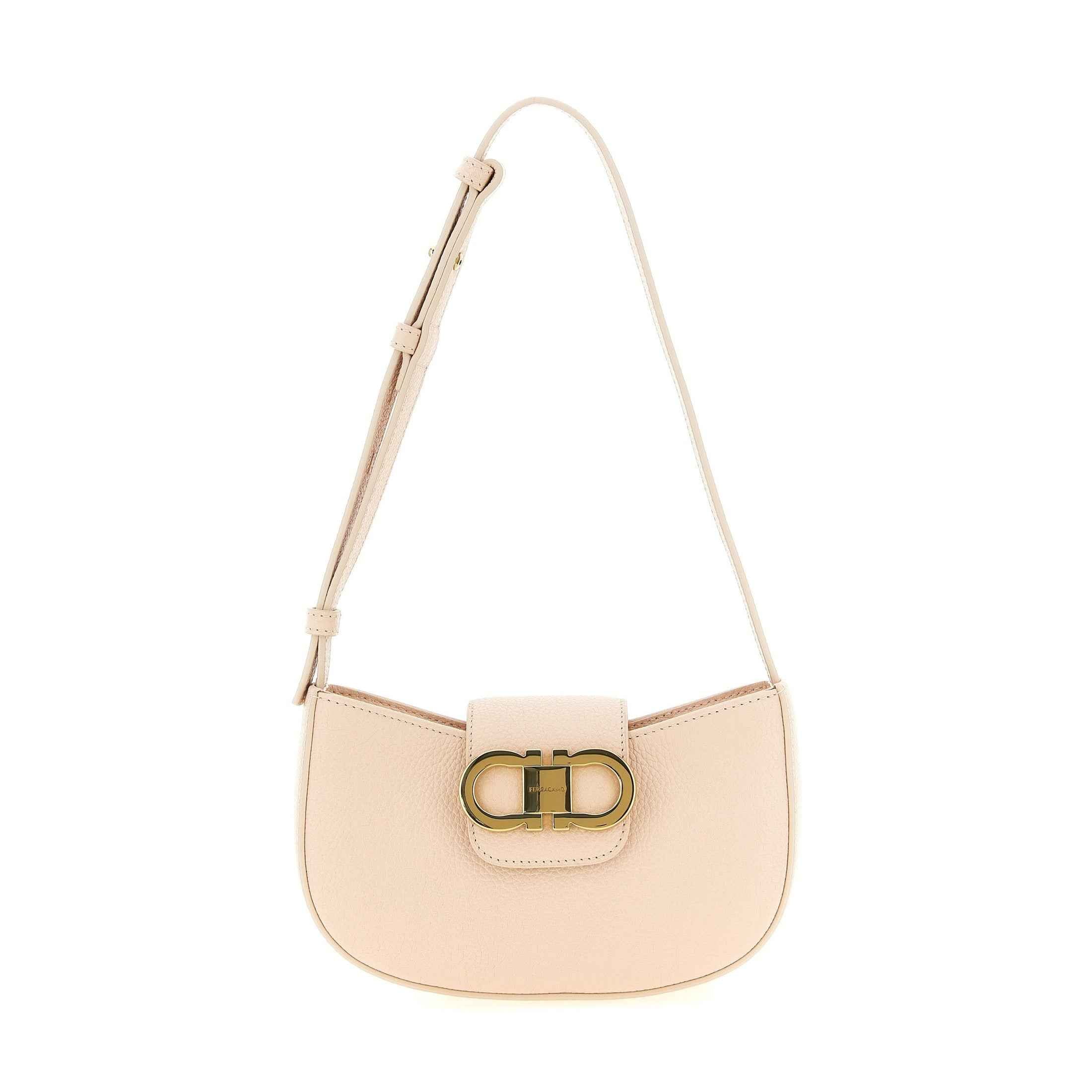 Multicolor Calfskin Shoulder Bag