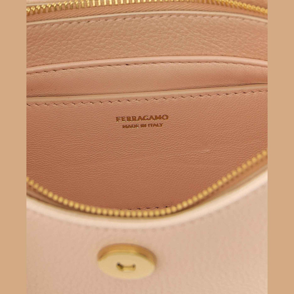 Multicolor Calfskin Shoulder Bag