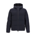 Blue Polyamide Full-Length Jacket