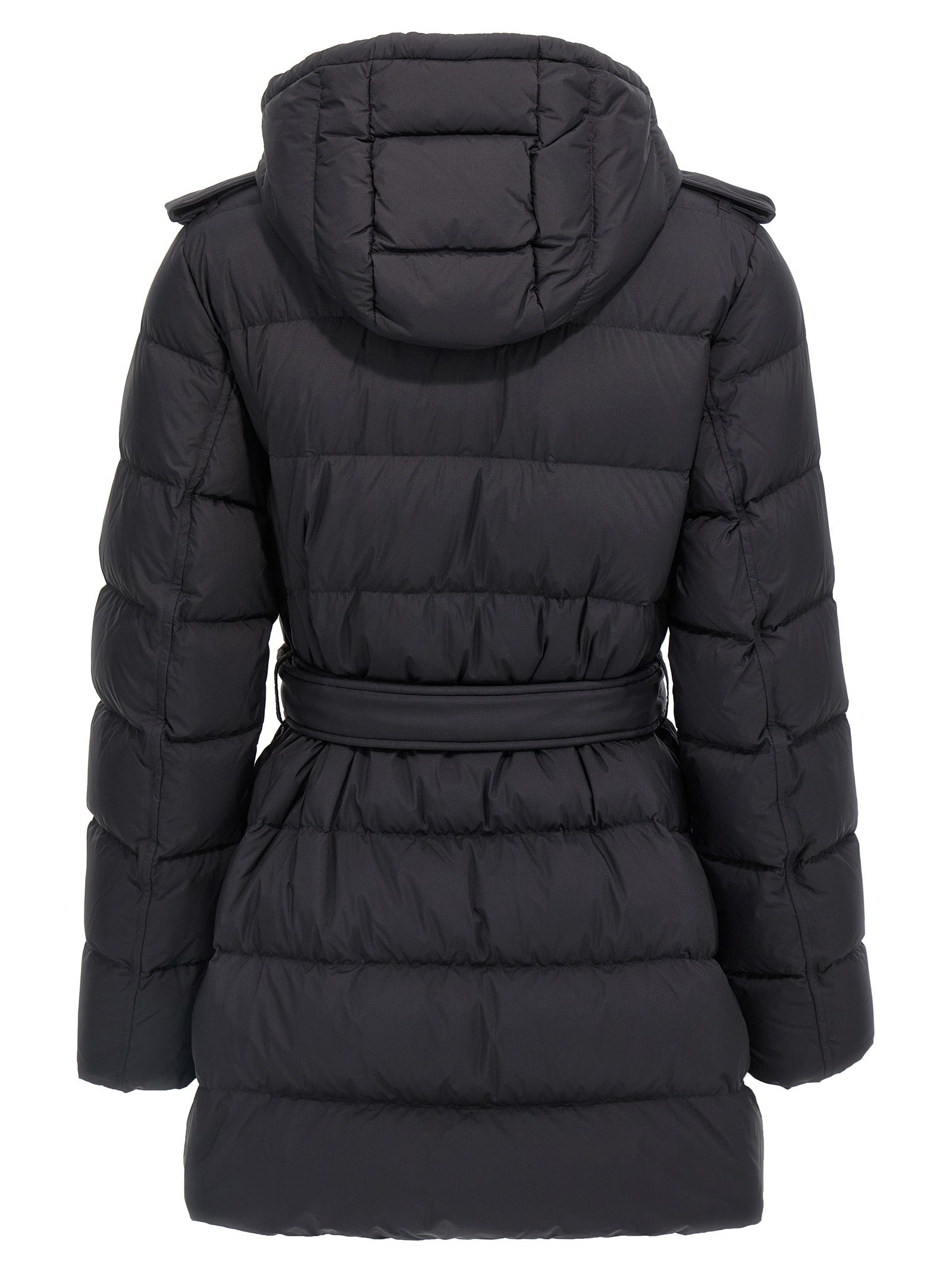 Black Polyamide Coat