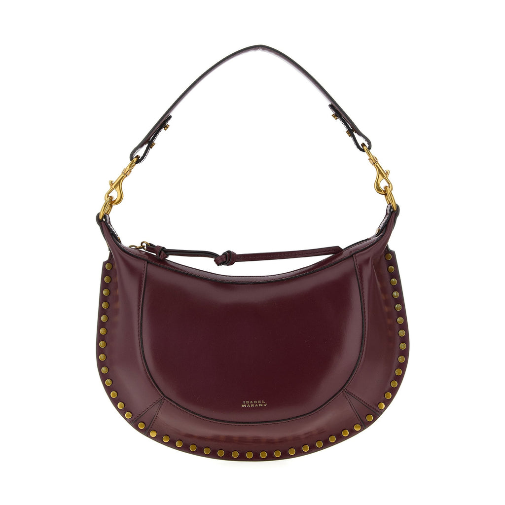 Bordeaux Calfskin Shoulder Bag
