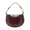 Bordeaux Calfskin Shoulder Bag