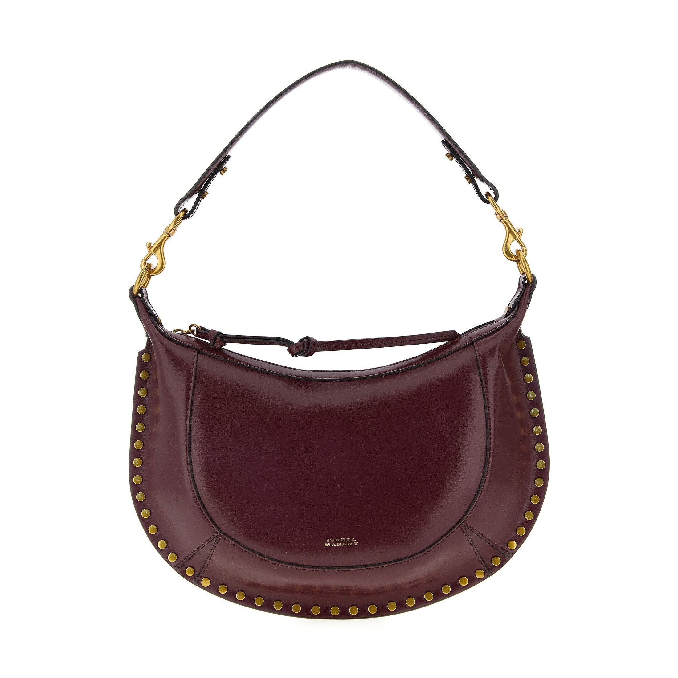 Bordeaux Calfskin Shoulder Bag