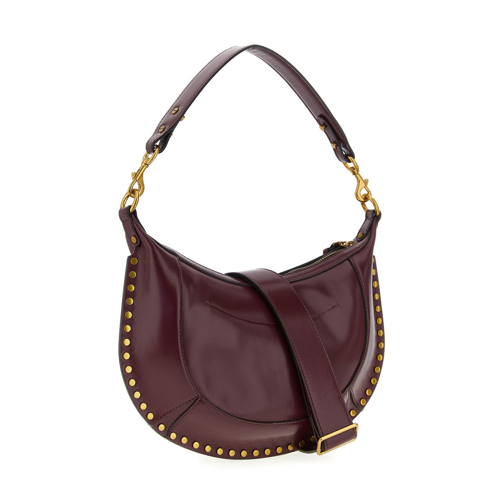Bordeaux Calfskin Shoulder Bag