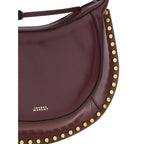 Bordeaux Calfskin Shoulder Bag