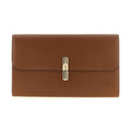 Brown Calfskin Clutch Bag
