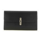 Black Calfskin Clutch Bag