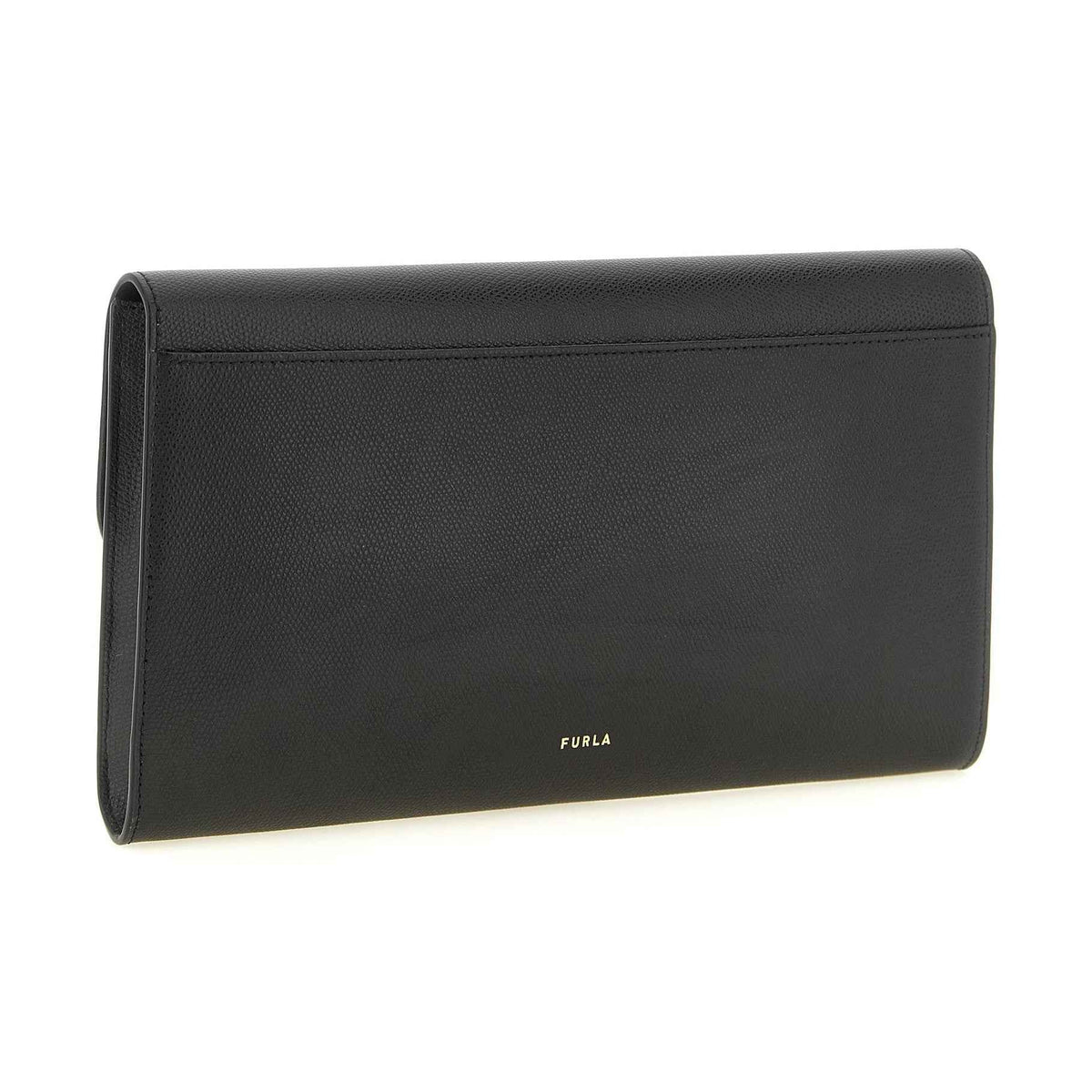 Black Calfskin Clutch Bag
