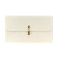 White Calfskin Clutch Bag