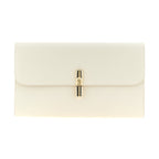 White Calfskin Clutch Bag
