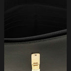 Black Calfskin Clutch Bag