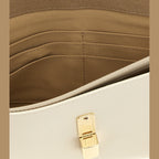 White Calfskin Clutch Bag