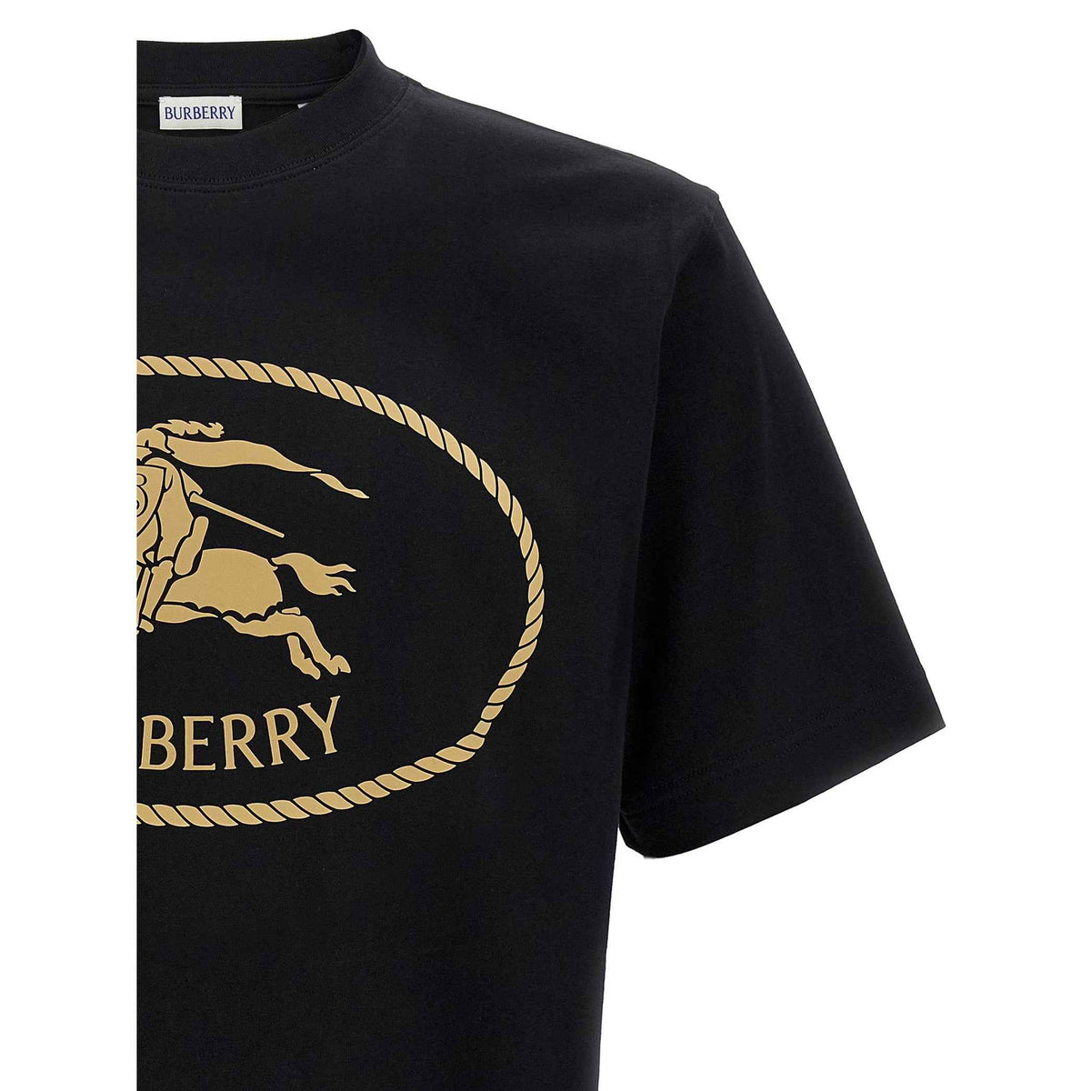 Black Cotton T-Shirt