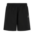 Black Cotton Bermuda Shorts