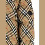 Beige Polyester Full-Length Jacket