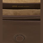 Brown Cowhide Shoulder Bag
